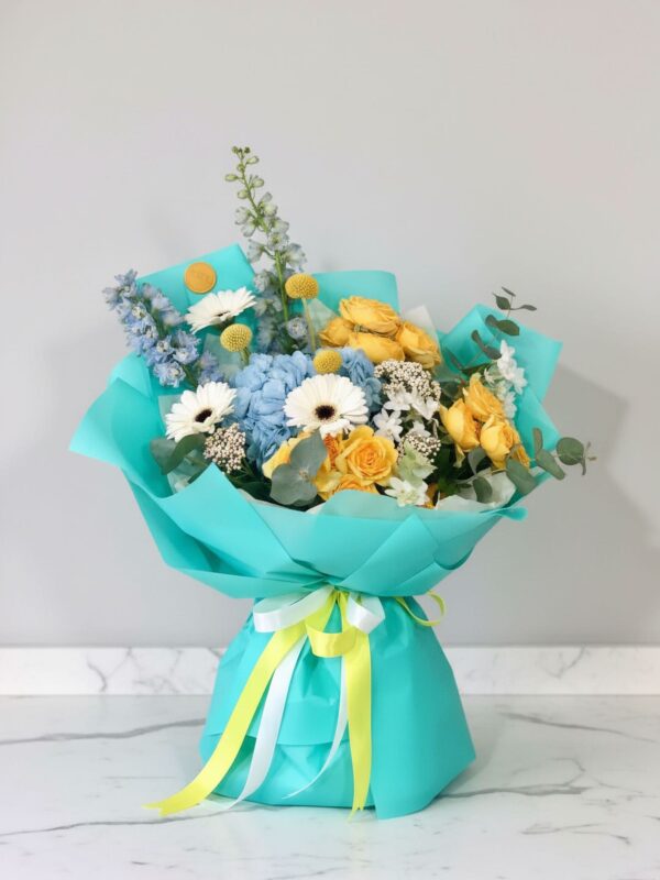 Buchet indigo