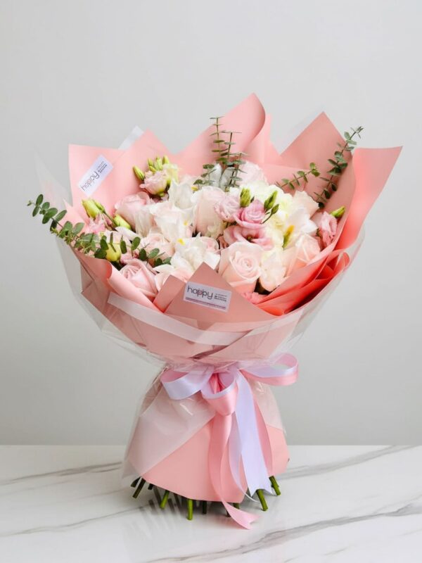 Buchet roz Happy