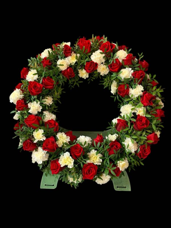 Coroană funerară „Ultim Omagiu”