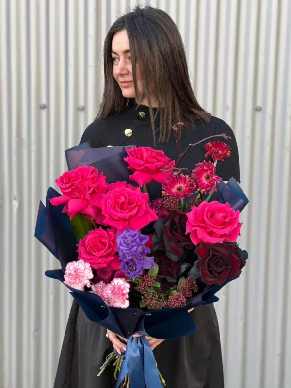 Midnight Fuchsia Burst