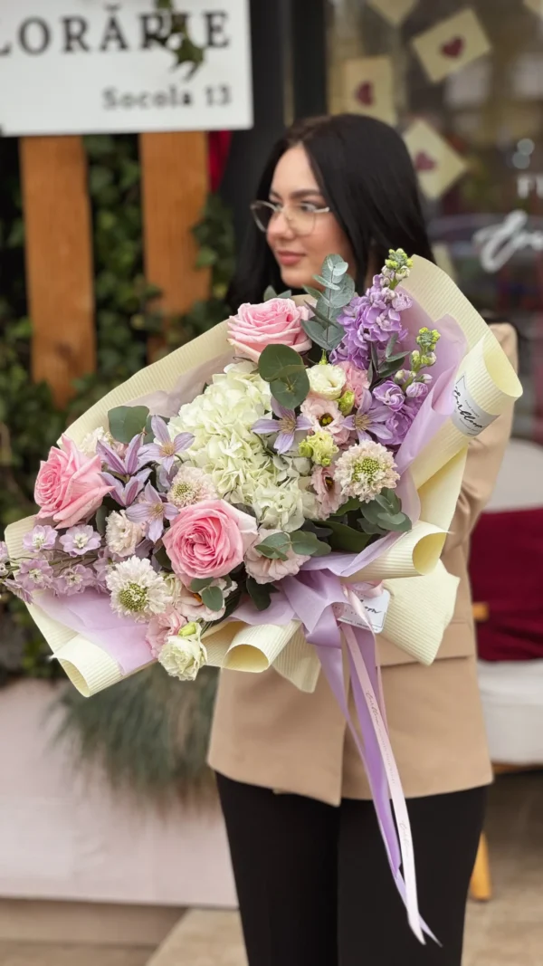 Buchet Pink Lilac
