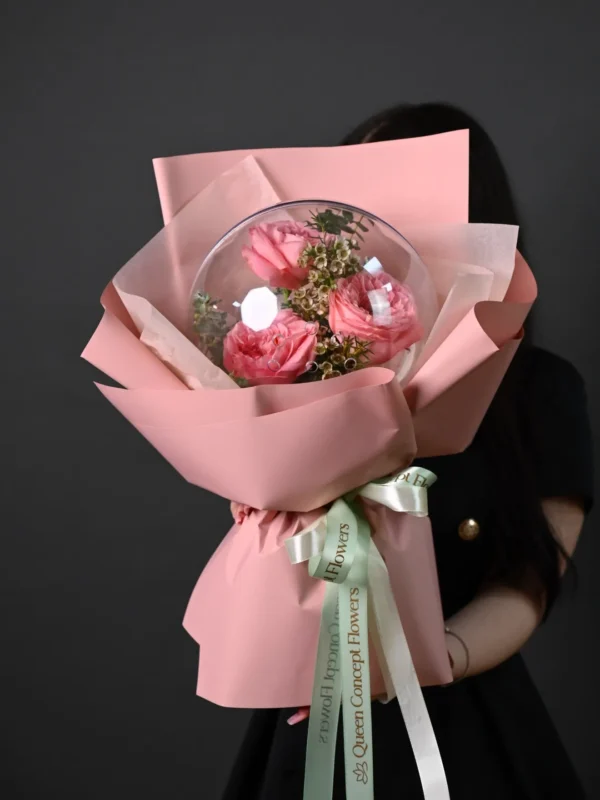Bulle de rose