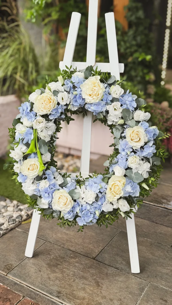 Coroană funerară „Celester”